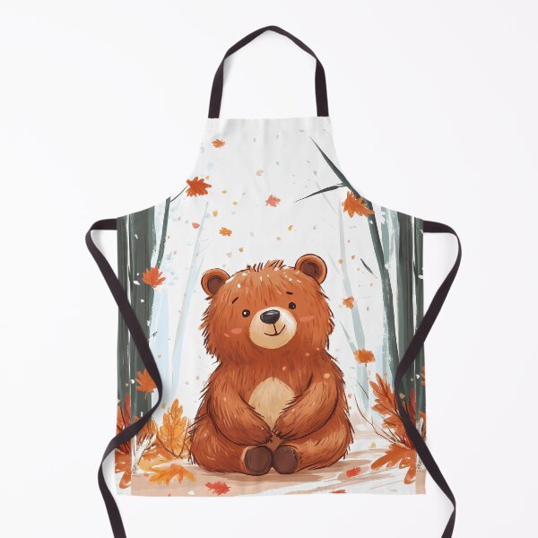 Item preview, Warm Portrait of a Teddy Bear designed and sold by MidArtForge.