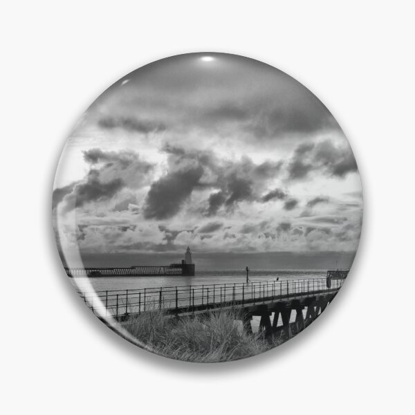 Item preview, Blyth Piers Monochrome Seascape designed and sold by Violaman.