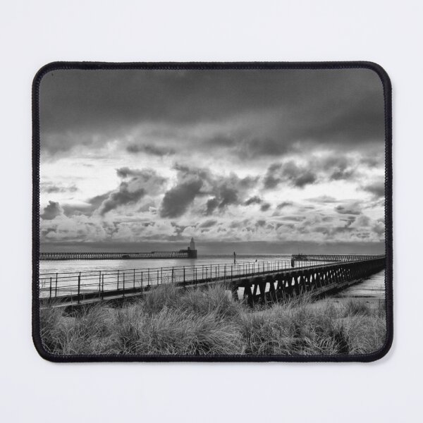 Item preview, Blyth Piers Monochrome Seascape designed and sold by Violaman.