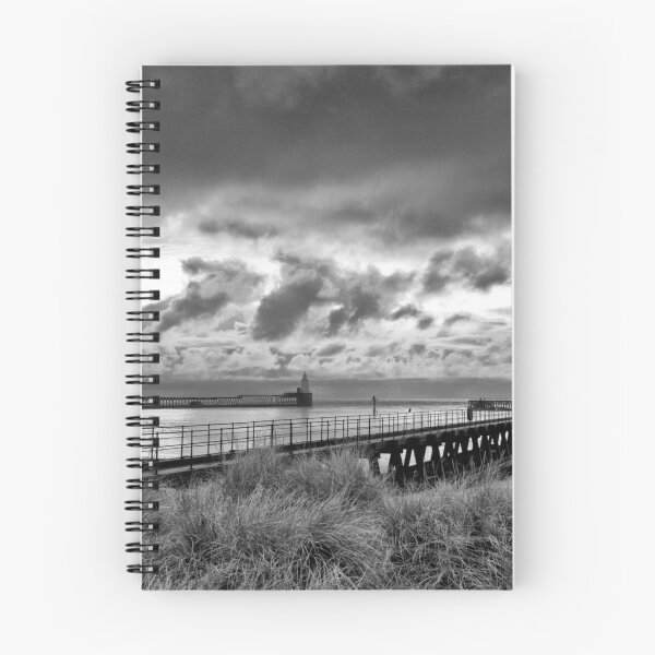 Item preview, Blyth Piers Monochrome Seascape designed and sold by Violaman.