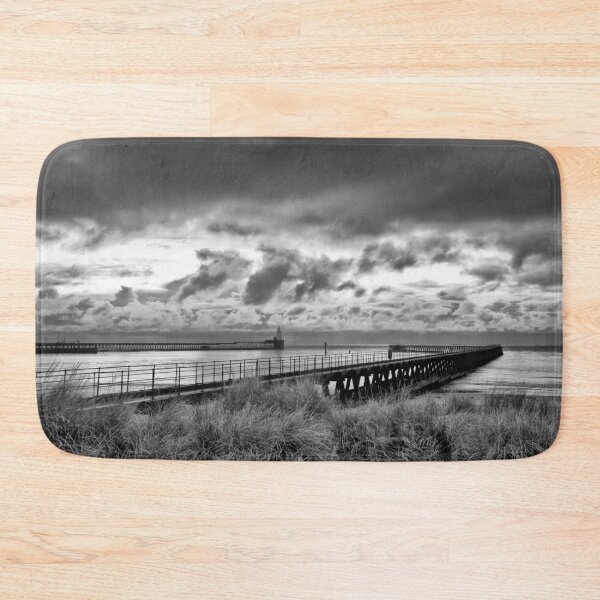 Item preview, Blyth Piers Monochrome Seascape designed and sold by Violaman.