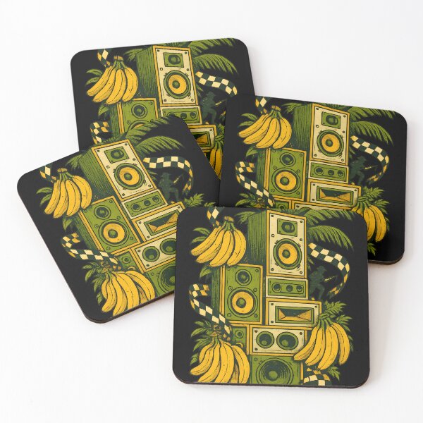 Item preview, Tropical Sound System: Reggae Bananas and Jungle Vibes designed and sold by Shoot-The-Moon.