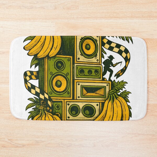 Item preview, Tropical Sound System: Reggae Bananas and Jungle Vibes designed and sold by Shoot-The-Moon.