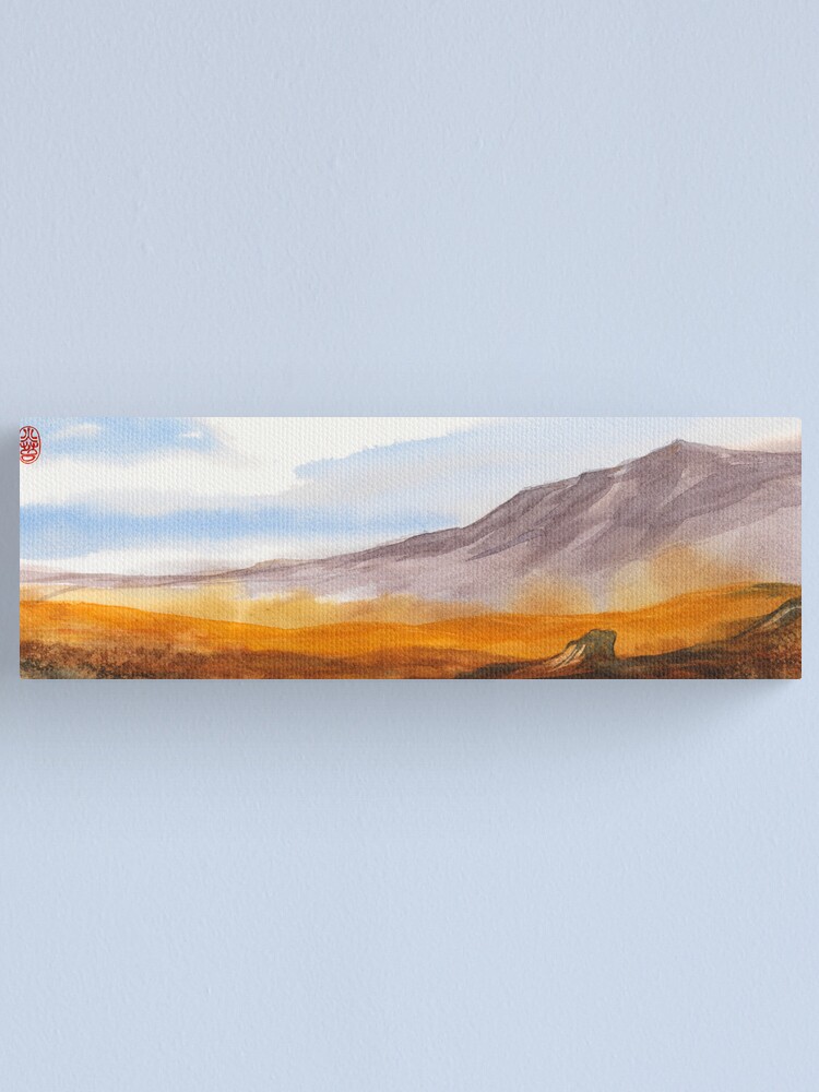 Alternate view of Yellow Fields Canvas Print
