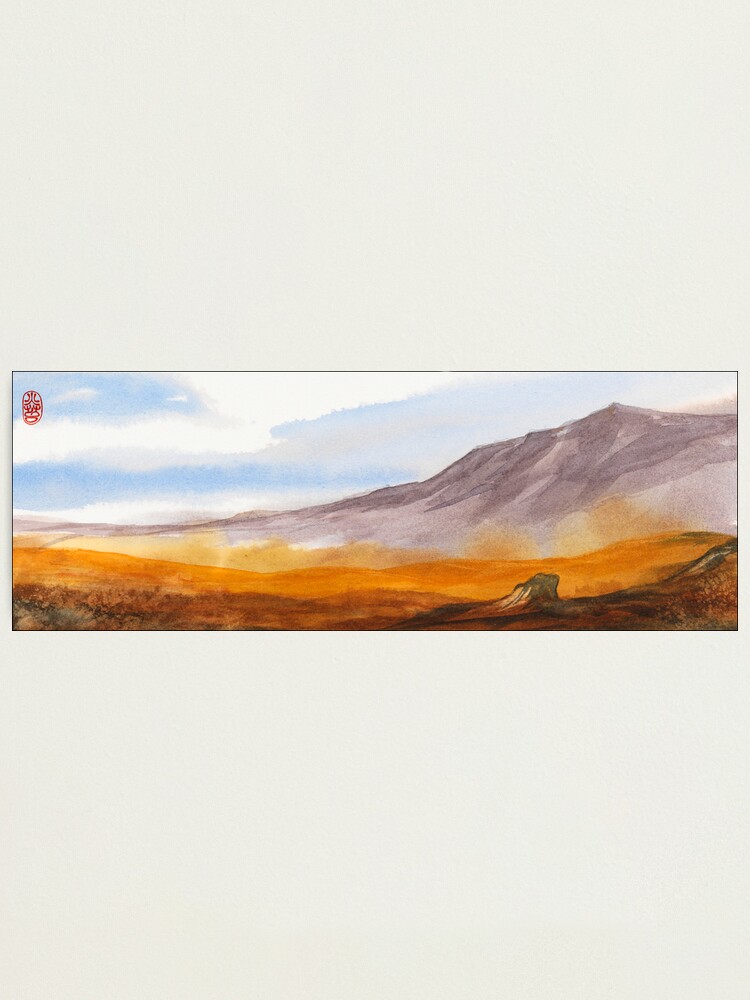 Alternate view of Yellow Fields Photographic Print
