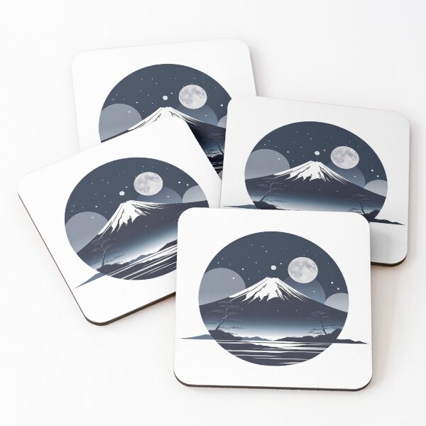 Item preview, Mount Fuji Moonlight – Nightscape designed and sold by 0606PM.