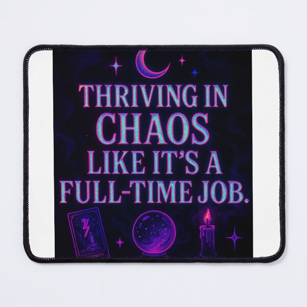 Item preview,  thriving in Chaos like it's a Full-Time Job designed and sold by MidnightMoodCo.