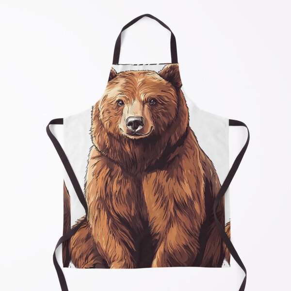 Item preview, Warm Portrait of a Teddy Bear designed and sold by MidArtForge.