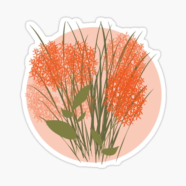 Item preview, Orange Wildflower Sunrise designed and sold by TabethaMorgan.