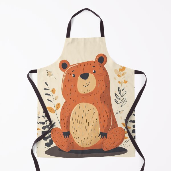 Item preview, Warm Portrait of a Teddy Bear designed and sold by MidArtForge.
