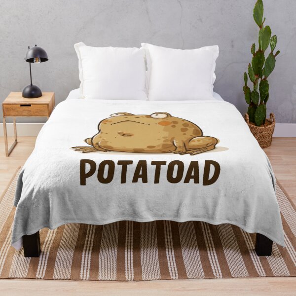 Item preview, Potatoad - Funny Potato Toad Pun designed and sold by hamishby.