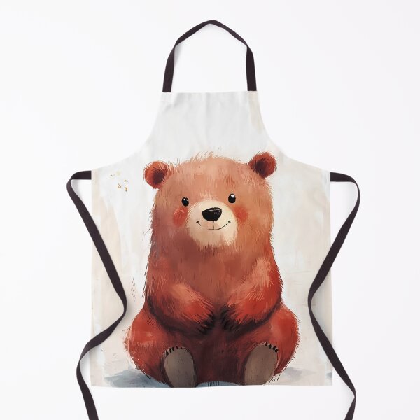 Item preview, Warm Portrait of a Teddy Bear designed and sold by MidArtForge.
