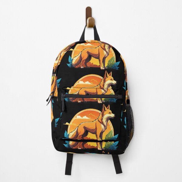 Item preview, Australian wild dog dingo (Canis familiaris dingo, Canis lupus dingo) Fauna Australia desert predatory animal, Realistic dingo design of brown coloring designed and sold by Danler.
