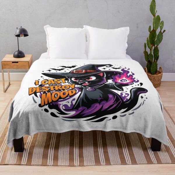 Item preview, Angry Cat Witch Mode designed and sold by Tong4130.