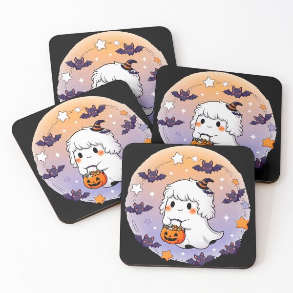 Item preview, Cute Kawaii Ghost Halloween Design – Fun Pastel Spooky Illustration designed and sold by  Ojo de Lilith.