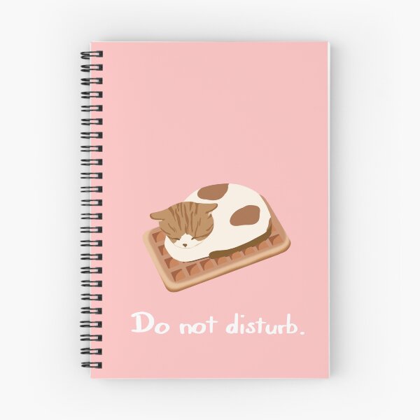 Item preview, Soya the Cat - Kawaii Cat Loafing on Waffle - Do not Disturb designed and sold by Chigurena.