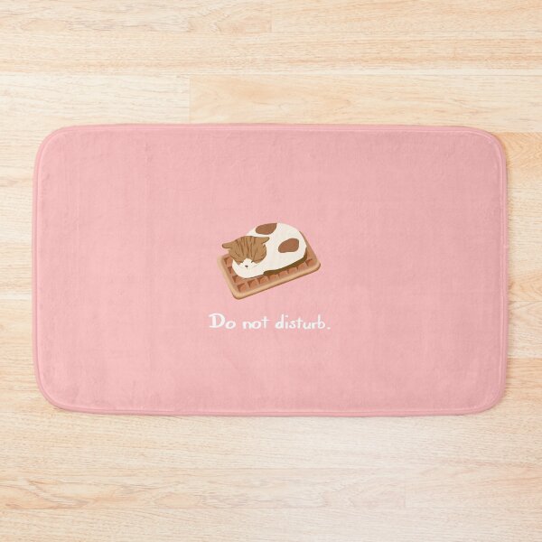 Item preview, Soya the Cat - Kawaii Cat Loafing on Waffle - Do not Disturb designed and sold by Chigurena.