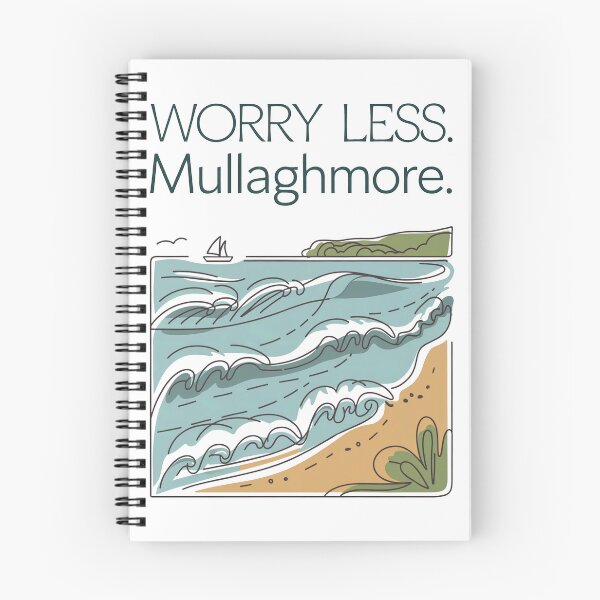Item preview, Mullaghmore Sligo Worry Less Relaxation Design designed and sold by CELTIC-DESIGNS.