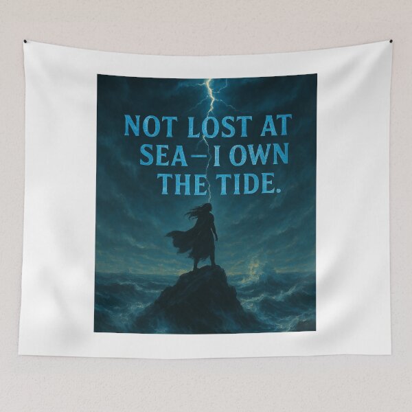 Item preview, Not Lost at Sea - I Own the Tide. designed and sold by MidnightMoodCo.