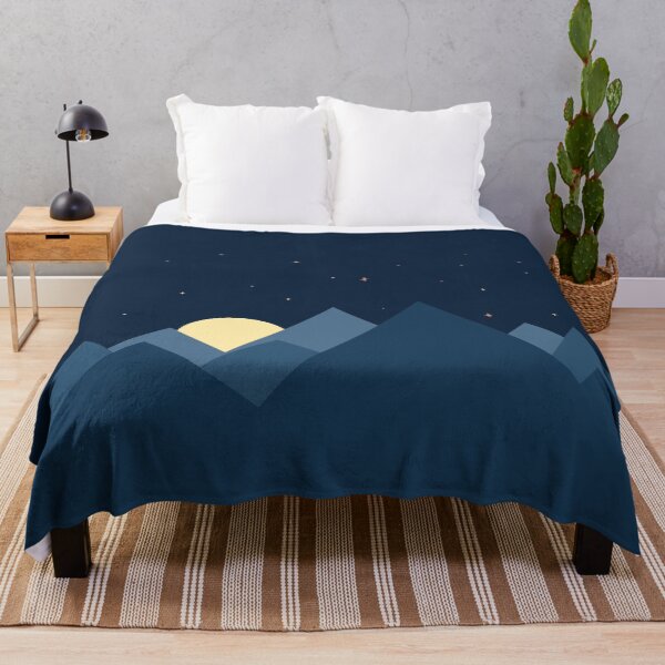 Item preview, Paisaje nocturno con montañas designed and sold by Javier Narváez Solarte.