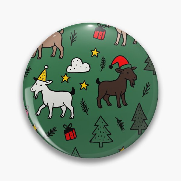 Item preview, Christmas Goats designed and sold by Loomandlorebyh.