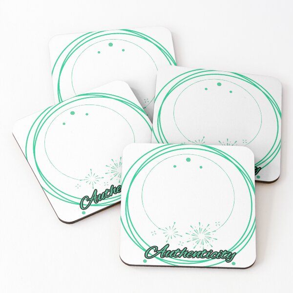 Item preview, Authenticity green concentric  designed and sold by Mind Empowerment Designs.