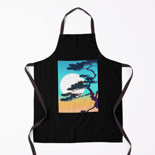 Item preview, Cypress Tree and Full Moon designed and sold by Marymarice.