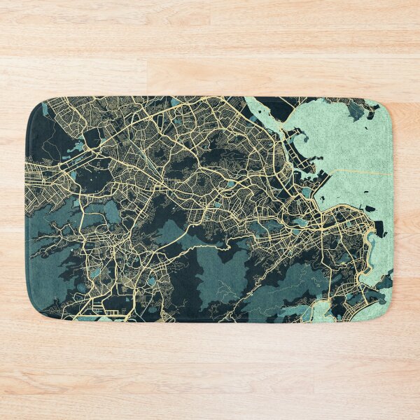 Item preview, Rio de Janeiro City Map of Brazil - Summer designed and sold by deMAP.