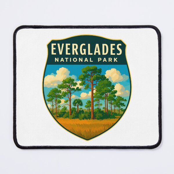 Item preview, Everglades National Park Retro Swamp Wildlife Sticker designed and sold by Ismeal Von.