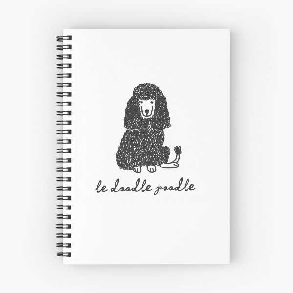 Item preview, Le Doodle Poodle designed and sold by toastedpixels.