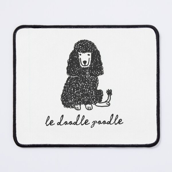 Item preview, Le Doodle Poodle designed and sold by toastedpixels.