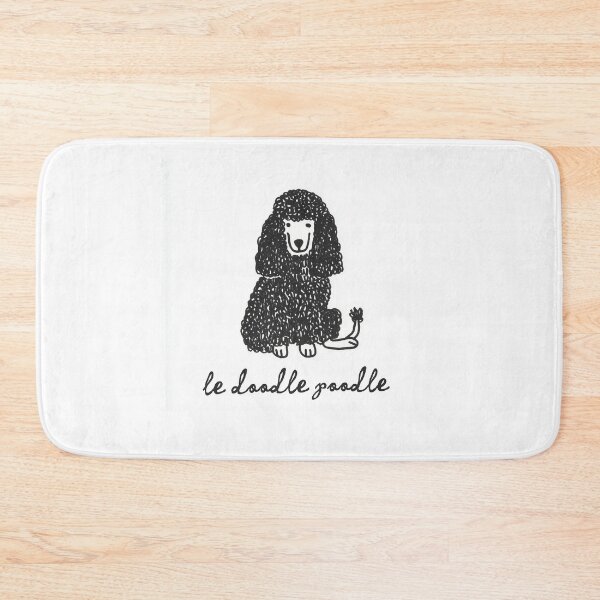 Item preview, Le Doodle Poodle designed and sold by toastedpixels.