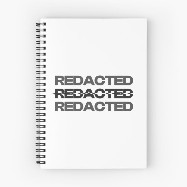 Item preview, Redacted Glitch – Distorted Word Art designed and sold by LeoLune.