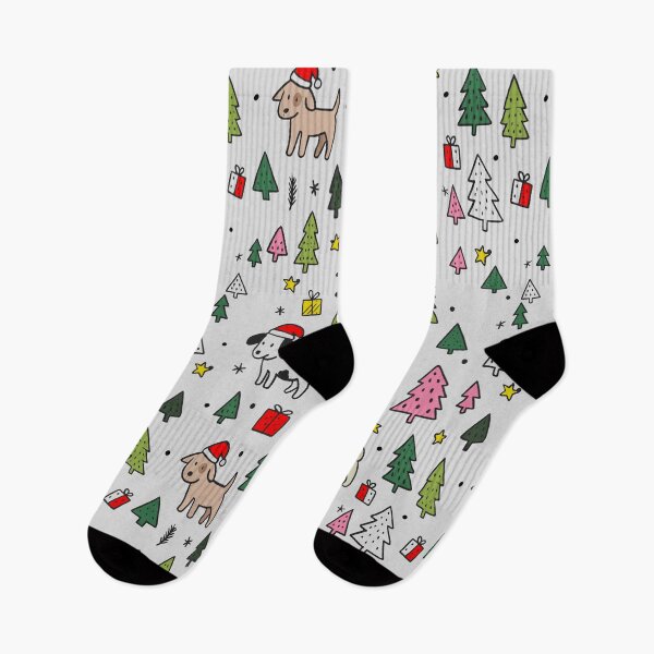 Item preview, Puppy Christmas Forest designed and sold by Loomandlorebyh.
