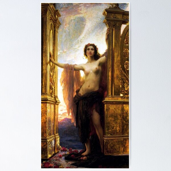 Item preview, The Gates of Dawn - Herbert James Draper  designed and sold by forgottenbeauty.
