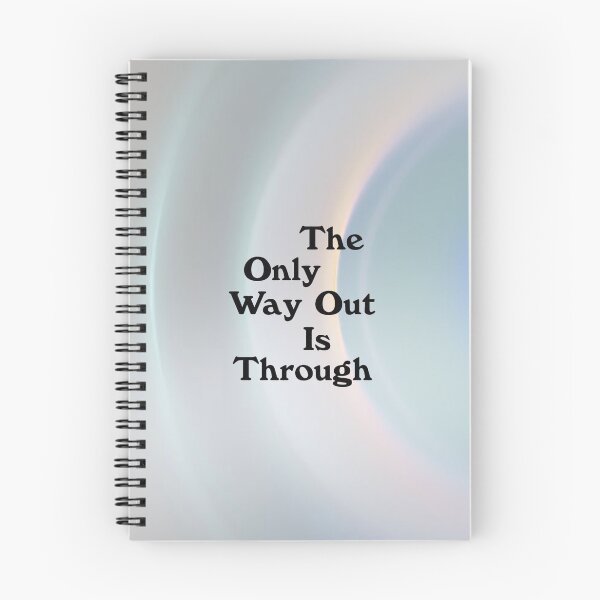Item preview, The only way out is through designed and sold by sketchupp.