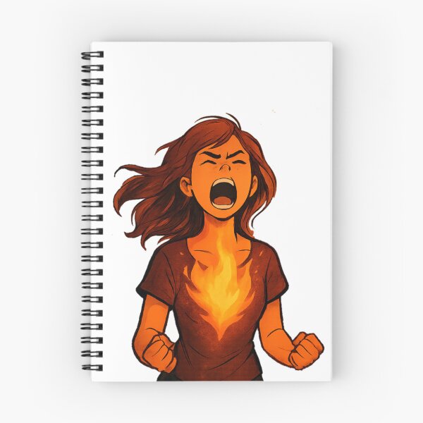 Item preview, Burning Within – Fire of Unspoken Pain designed and sold by B-M-Store.