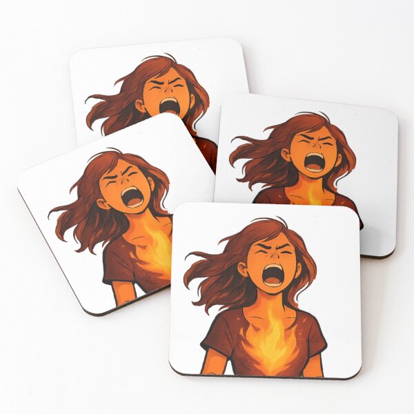 Item preview, Burning Within – Fire of Unspoken Pain designed and sold by B-M-Store.