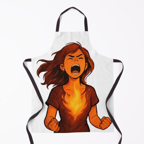 Item preview, Burning Within – Fire of Unspoken Pain designed and sold by B-M-Store.