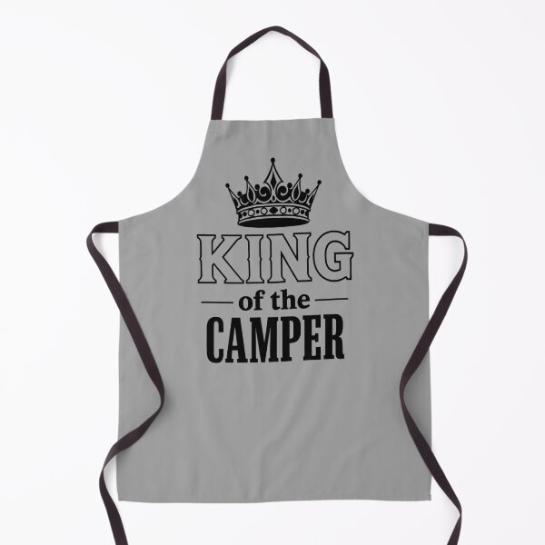 Item preview, King of the Camper, Campsite Humor designed and sold by QuirkySpark.