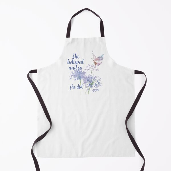 Item preview, She believed and so Inspirational Encouraging Quote Butterfly designed and sold by countrymouse.