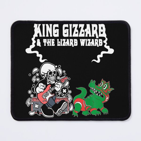 Item preview, Band king gizzard and the lizard wizard Skeleton Funny Rock Gift designed and sold by RyanTee-Awesome.