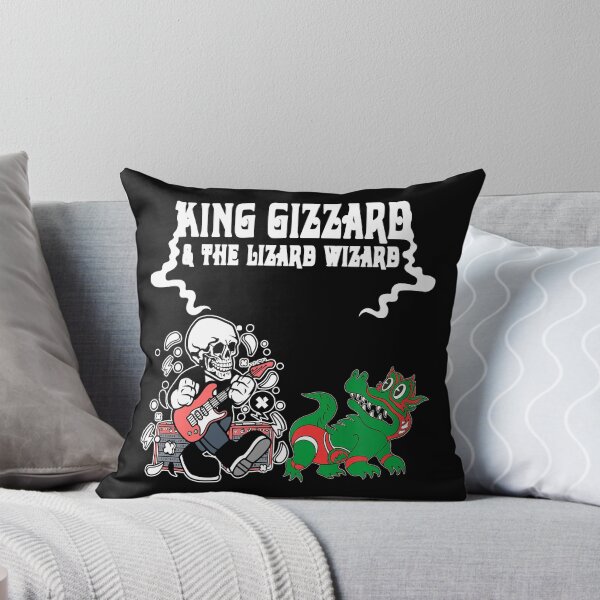 Item preview, Band king gizzard and the lizard wizard Skeleton Funny Rock Gift designed and sold by RyanTee-Awesome.