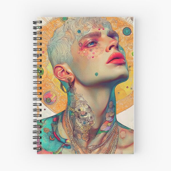 Item preview, Radiant Queer Icon: Vibrant Art of a Confident Gay Young Man designed and sold by Shoot-The-Moon.