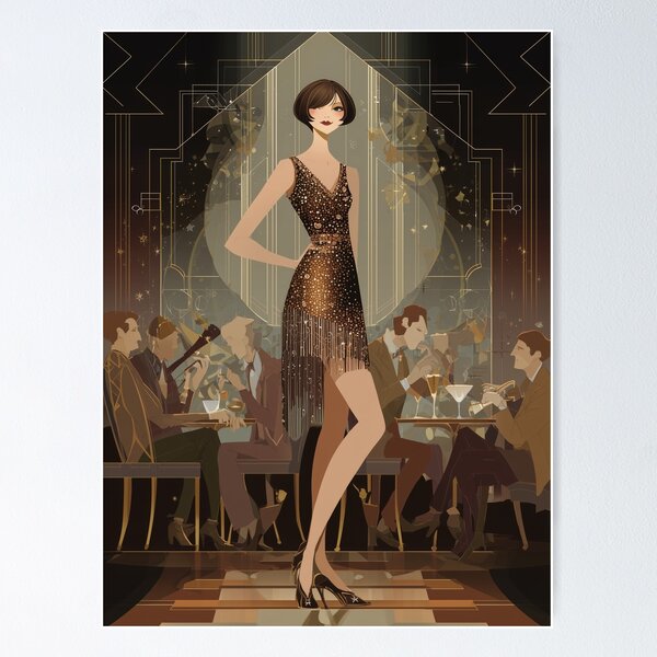 Item preview, Flapper Girl designed and sold by Synthartik.