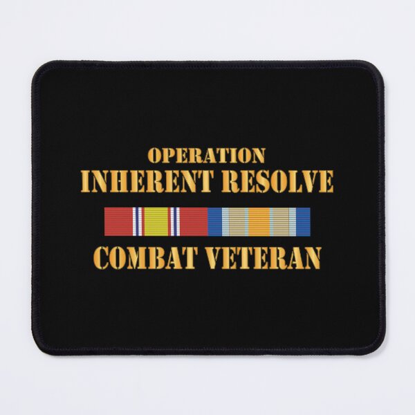 Item preview, Opn Inherent Resolve (OIR) SVC Bar  - Combat Veteran X 300 designed and sold by Military Insignia Products.