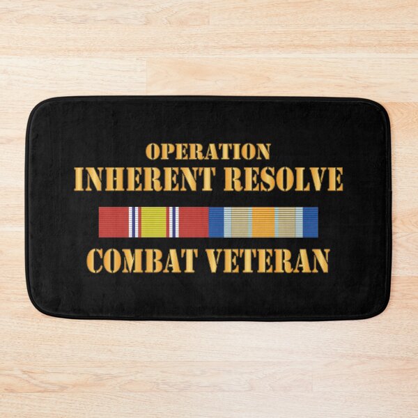 Item preview, Opn Inherent Resolve (OIR) SVC Bar  - Combat Veteran X 300 designed and sold by Military Insignia Products.