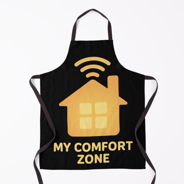 Item preview, My Comfort Zone House Wi-Fi Sticker designed and sold by MysticArtisan.