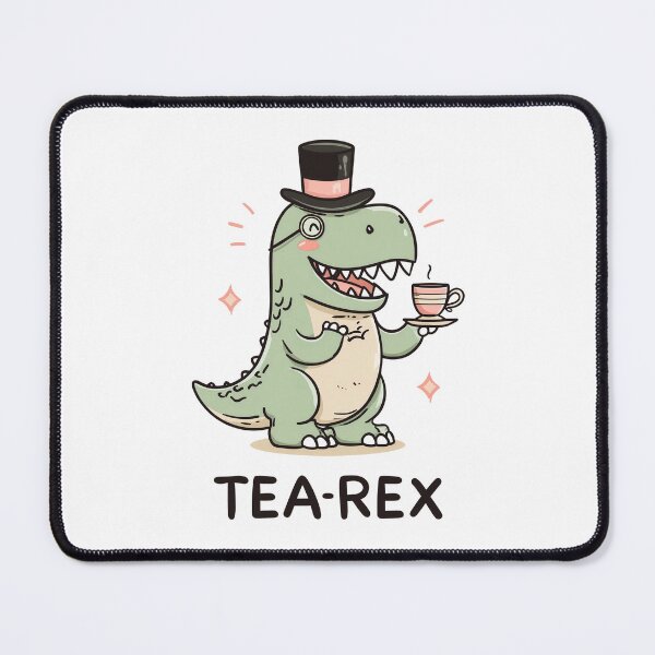 Item preview, Tea-Rex - Dapper Dinosaur Tea Lover designed and sold by hamishby.
