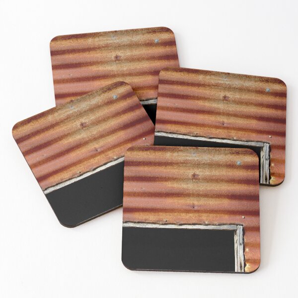 Item preview, Corrugated Rust and Missing Door designed and sold by ezcreate.media.
